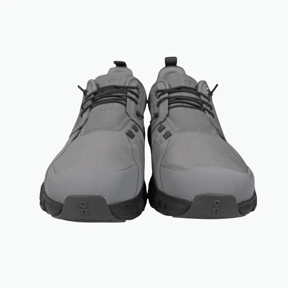 On Cloud 6 WP Running Shoes Mens Size 8 Alloy/Wolf Grey Waterproof 3MF10063030